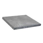 Resin Table Top in Cement Color