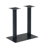 Outdoor Use 18" x 36" Rectangle Steel Bar Height Table Base