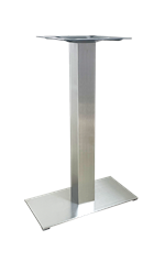 Outdoor Stainless Steel Table Bases, 9"x 18"