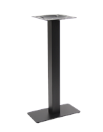 Indoor Use 9" x 18" Rectangle Steel Table Bar Height Base