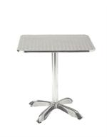 Indoor/ Outdoor Aluminum Patio Table, Square